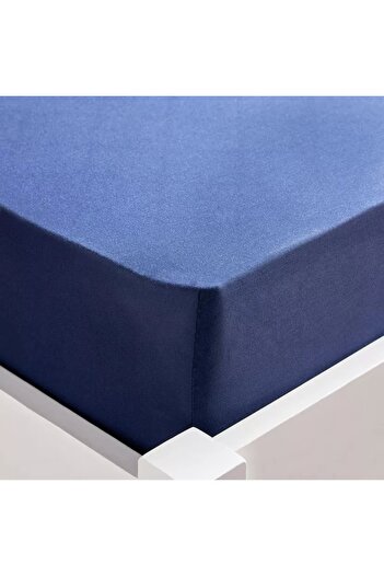 Home Centre Eternity Cotton Percale 325 Thread Count Full Fitted Sheet - 120x200 cm