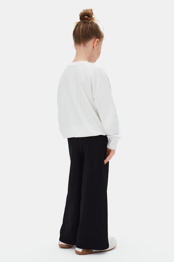NK Girl's Wide Leg Pants 4-8 Years Black