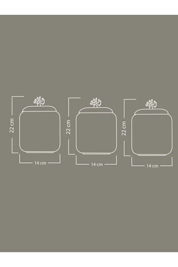 ECASATAL Set de 3 Boluri De Condimente Cu Model