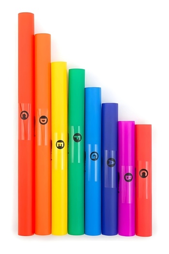 MegArya Boomwhackers BWDG Tuned Percussion Tube Sets C Major Diatonic Scale Set