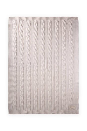 Cigit Hair Weave Knitwear Blanket 80X100 cm (+/-5 cm) Natural