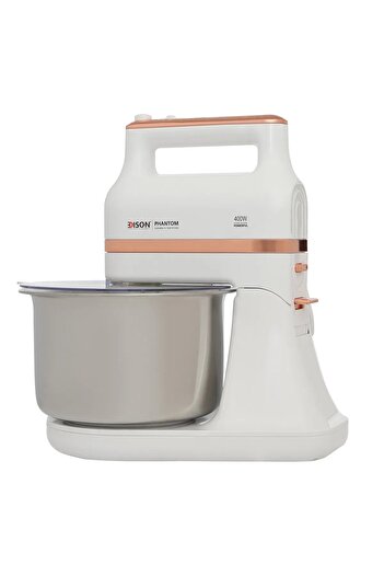 Edison Phantom Kneading Machines, 3.5 Litres, 400 Watts, 5 Speeds - White