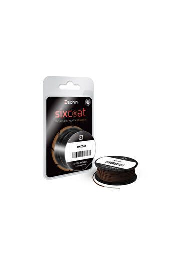 DELPHİN Textile Line Skin Line SIXCOAT Muddy 25 lbs 5 m-13 m