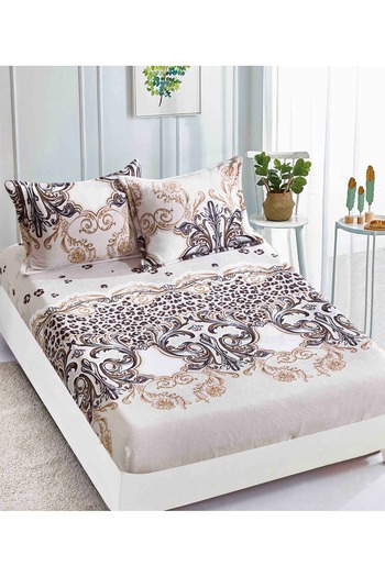 CHIRASO COCOLINO Mattress Cover Set, with ELASTIC, for 180x200, 160x200 and 140x200 mattresses and 2 Pillowcases
