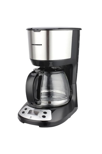 Heinner Digital Coffee Maker Silvert Chatt HCM-D750GCSS, LCD, 1.25L, Detachable Filter and Portafilt