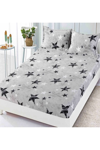 CHIRASO COCOLINO Mattress Cover Set, with ELASTIC, for 180x200, 160x200 and 140x200 mattresses and 2 Pillowcases