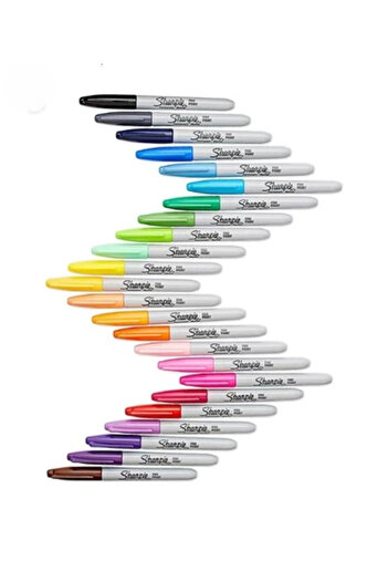 Sharpie Vibrant Colored 24-Piece Marker Pen Set – for Art and Everyday Use