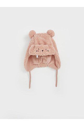 LC Waikiki Baby Girl Snow Hat with Pompom Detail (W5)