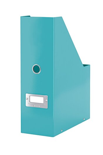Leitz Wow C&S Cardboard Box Folder Metallic Ice Blue - Presentation