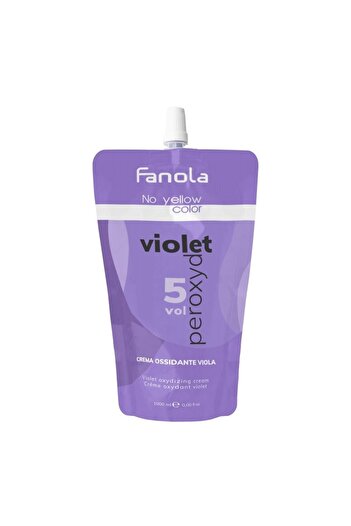 Fanola Oxidant - Cream Oxydant Violet 5 Vol - No Yellow 1000ml -