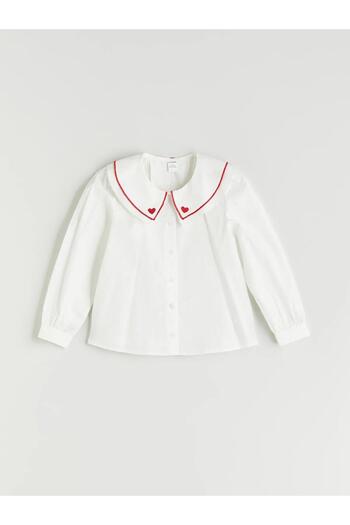 LC Waikiki Girl's Shirt with Heart Detail (W5)