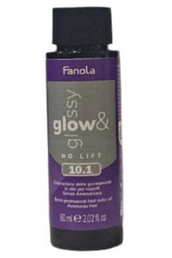 Fanola Toner de Par 10.1 Demi-permanent – No Yellow Glow&Glossy Blond Cenusiu Platinat 60ml –