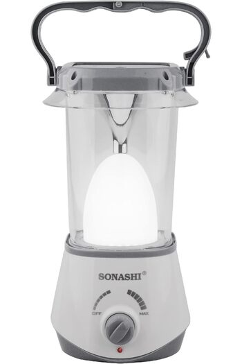 sonashi 360° Rechargeable Emergency Light, Solar Panel Charging Function with Continuous Working of
