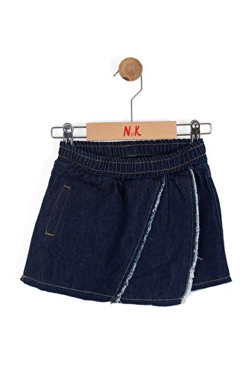 NK Baby Girl Jazz Denim Shorts Skirt 1-4 Years Blue
