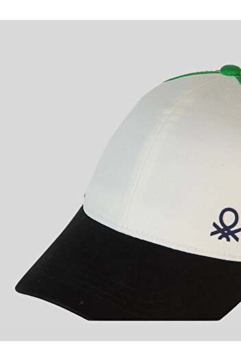 Benetton Unisex Children's Hat 6-14 Years Green