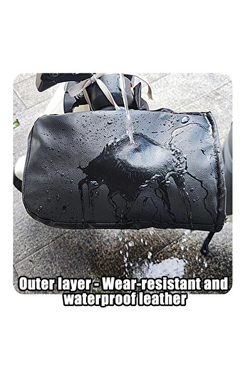 FIXATO waterproof, unisex, motorcycle/scooter/bicycle handlebar gloves, lined with reflective strips