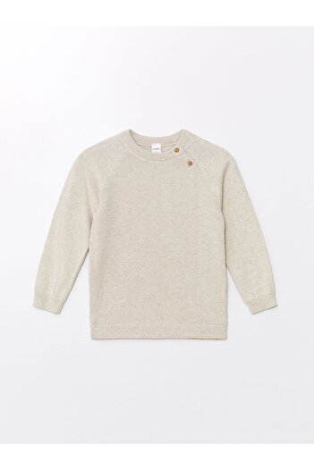 LC Waikiki Lcw Kids Crew Neck Long Sleeve Baby Boy Knitwear Sweater