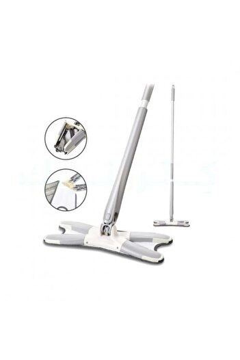 Smart Kitchen Flat Floor Mop with 360° Rotating X-Shape Head