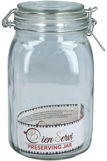 erorex Glass Preserving Jar Clear 1.4 Liter