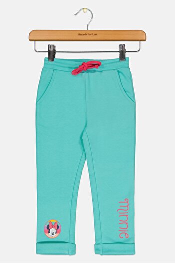 Hamleys Disney x Toddlers Girl Graphic Print Sweatpants, Turquoise