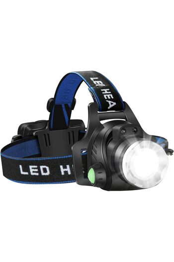 erorex Headlamp Flashlight USB Rechargeable Led Head Lamp IPX4 Waterproof T004 Headlight 4 Modes