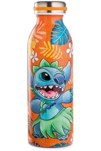 EGAN Stitch Water Bottle – 500ml Stainless Steel, Double-Walled Insulated Bottle for Hot & Cold Dr