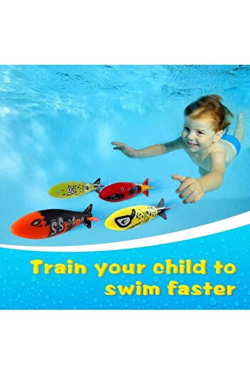 erorex 20 Pcs Dive Toys Pool Toys Underwater Swimming Toys Diving Torpedos Diving Rings Diving Octopuses