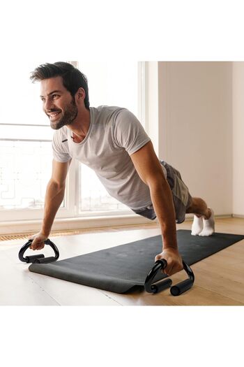 erorex Snap City Fitness Pushup Bars Perfect Push ups Solid Steel Stands Metal Non Slip Push Up Handles