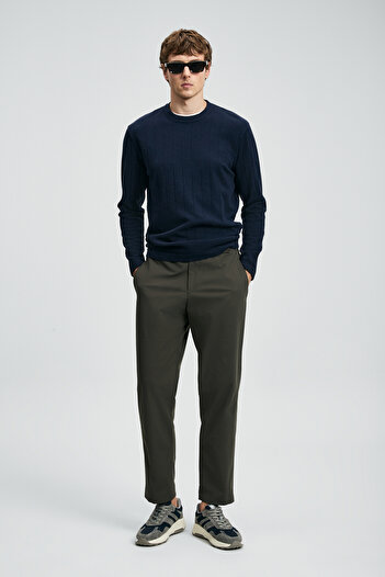 Lufian Kent Men's Sweater Navy Blue