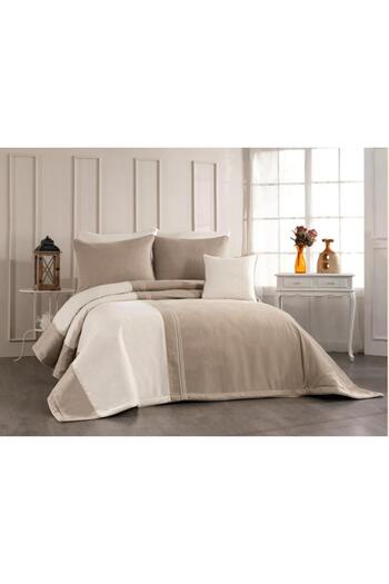 irina Belardi Bed Bedding Set 4 Pcs Lina Beige