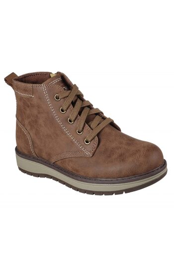 SKECHERS Children's boots GRAVLEN made of synthetic leather (94060 L-BRN)