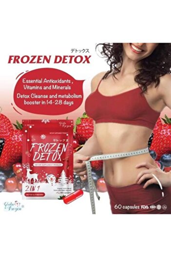 Frozen Detox Dietary Supplement 60 Capsule Made in Thailand