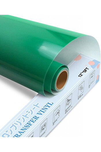 Yrym Ht heat transfer vinyl roll, green, 30.5 x 152.4 cm