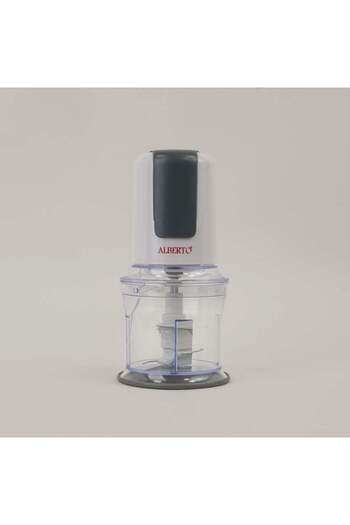 Alberto electric chopper 500ml, 400w, 2 speeds, white