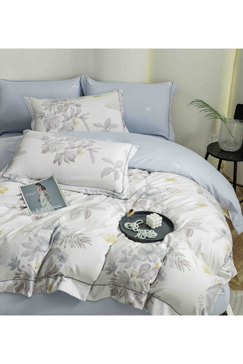 CHIRASO CHIRASO Bedding, LUX, Gift Box, ELASTIC Sheet 180x200+30cm, Duvet Cover 200x230, 4 Pillowcases