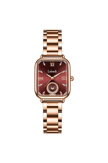 Youtrico Labaoli Luxury Rose Gold Square watch,Elegance Women's Watch