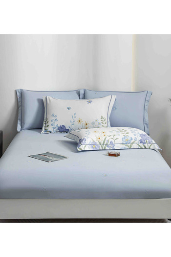 CHIRASO CHIRASO Bedding, LUX, Gift Box, ELASTIC Sheet 180x200+30cm, Duvet Cover 200x230, 4 Pillowcases