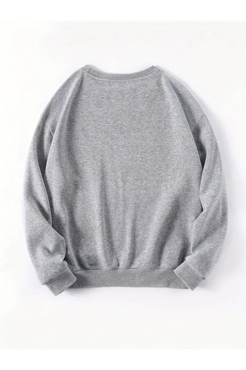 uyguntarz Unisex Cute Marshmallows Printed Oversize Sweatshirt