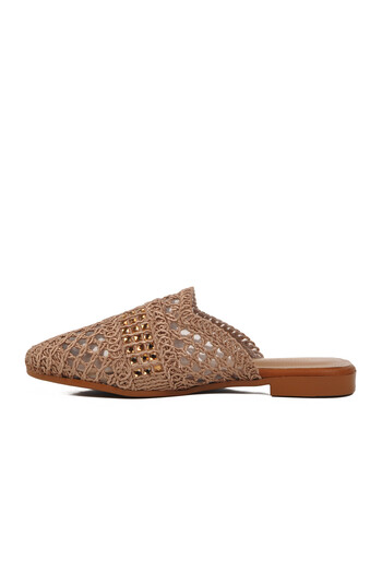 Pierre Cardin Mink Knitwear Lightweight Closed Front Women's Slippers Pc-54712 Z