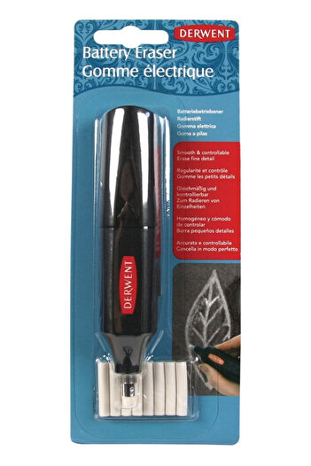 Derwent Professional premium electric eraser black