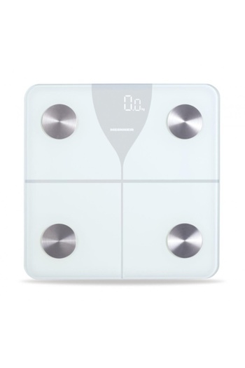 Heinner Cantar de baie inteligent HBS-BTH 180 WH, platforma sticla, bluetooth, 180 kg