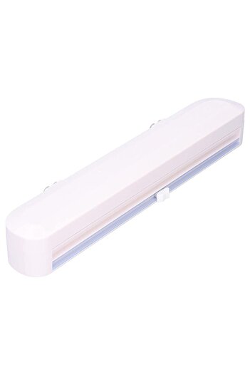 UBX Food foil dispenser, UBX, plastic and stainless steel, 37x5x6.5 cm, white