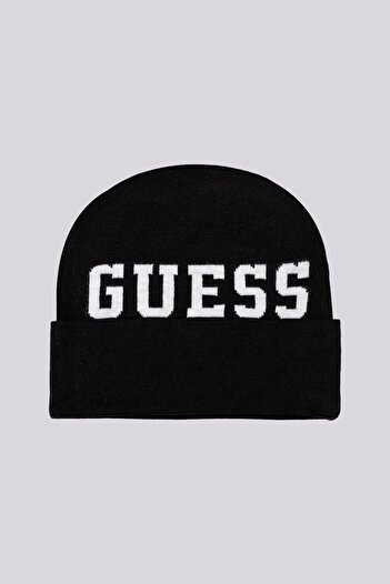 Guess BG Store Erkek Çocuk Siyah Bere
