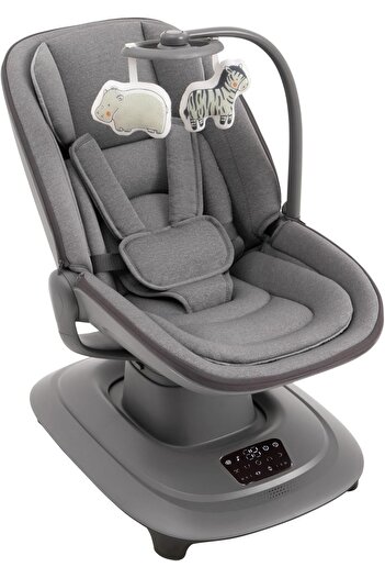 Mastela Deluxe Multi-Motion Baby Cradle – Electric Rocker with Music, Timer, Mosquito Net & Remote