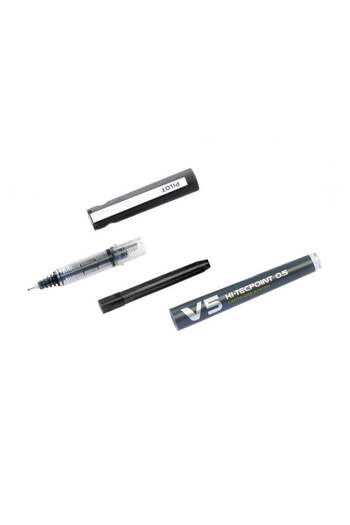 Pilot Rolă reîncărcabilă V5 Hi-Tecpoint 0,5 mm roșie