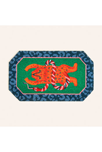 Zsa Zsa Zsu Kerala Coir Door Mat 45X75 cm Green