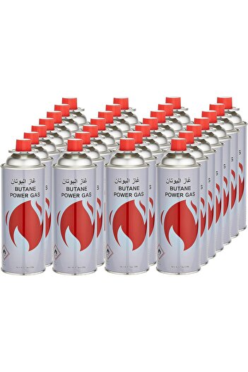 Generic GO 2 CAMPS Set Of 28 Piece Butane Gas Catridge-Camping Gas For Camping 28 x 220g-Multicolours