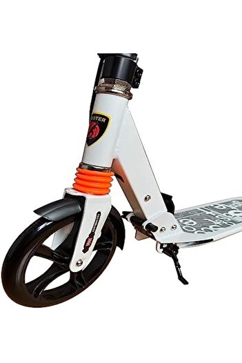 Family Center Scooter 13-116-27W Aluminum, Size 90×13.5×105 cm - White, by Family Center