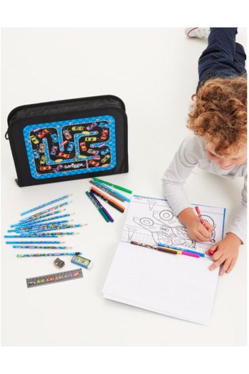 SMIGGLE Adventure On-The-Go Coloring Studio Car Road