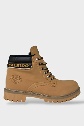 Liger Unisex Winter Cold-Proof Non-Slip Sole Casual Lace-Up Boots Camel